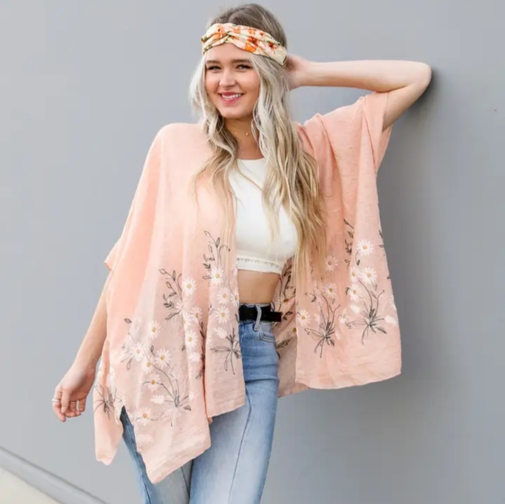 Magnolia Flower Twist Headwrap